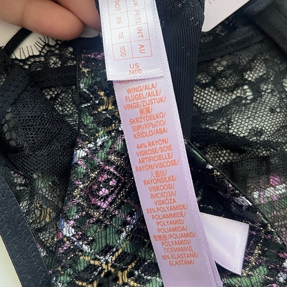Savage X Fenty “A Little Tart” Online Exclusive Bra – Size 34DD – Sexy & Sold O - Picture 11 of 11